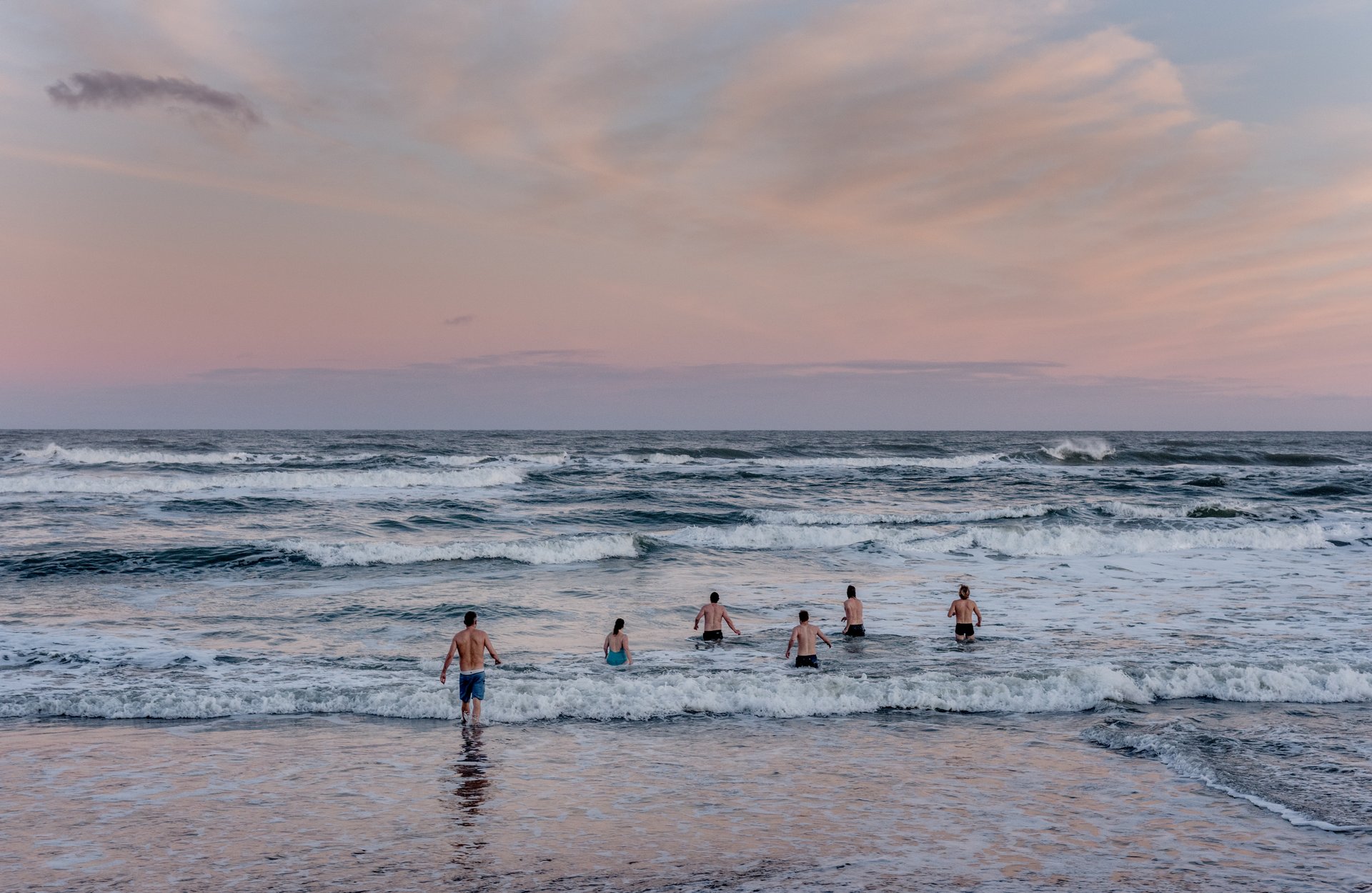 Winterbaden in der Nordsee