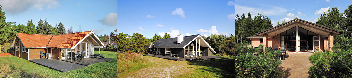 Renovierte Ferienhäuser an der dänischen Nordsee