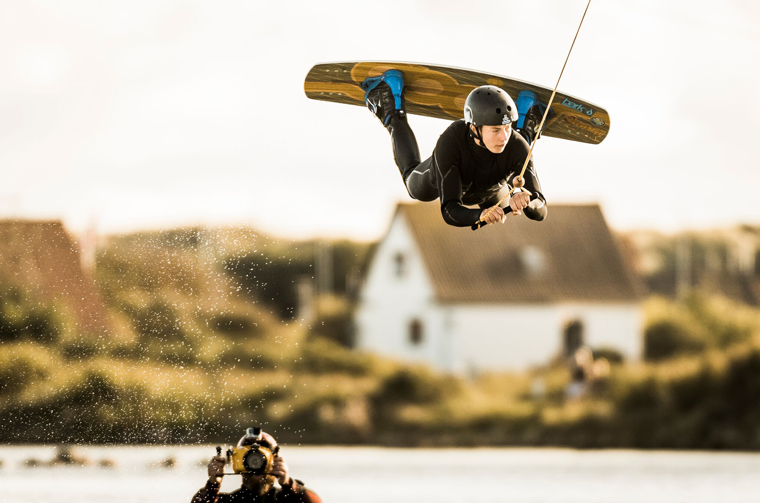 Kabelbahn in der Aqua Sports Zone Hvide Sande