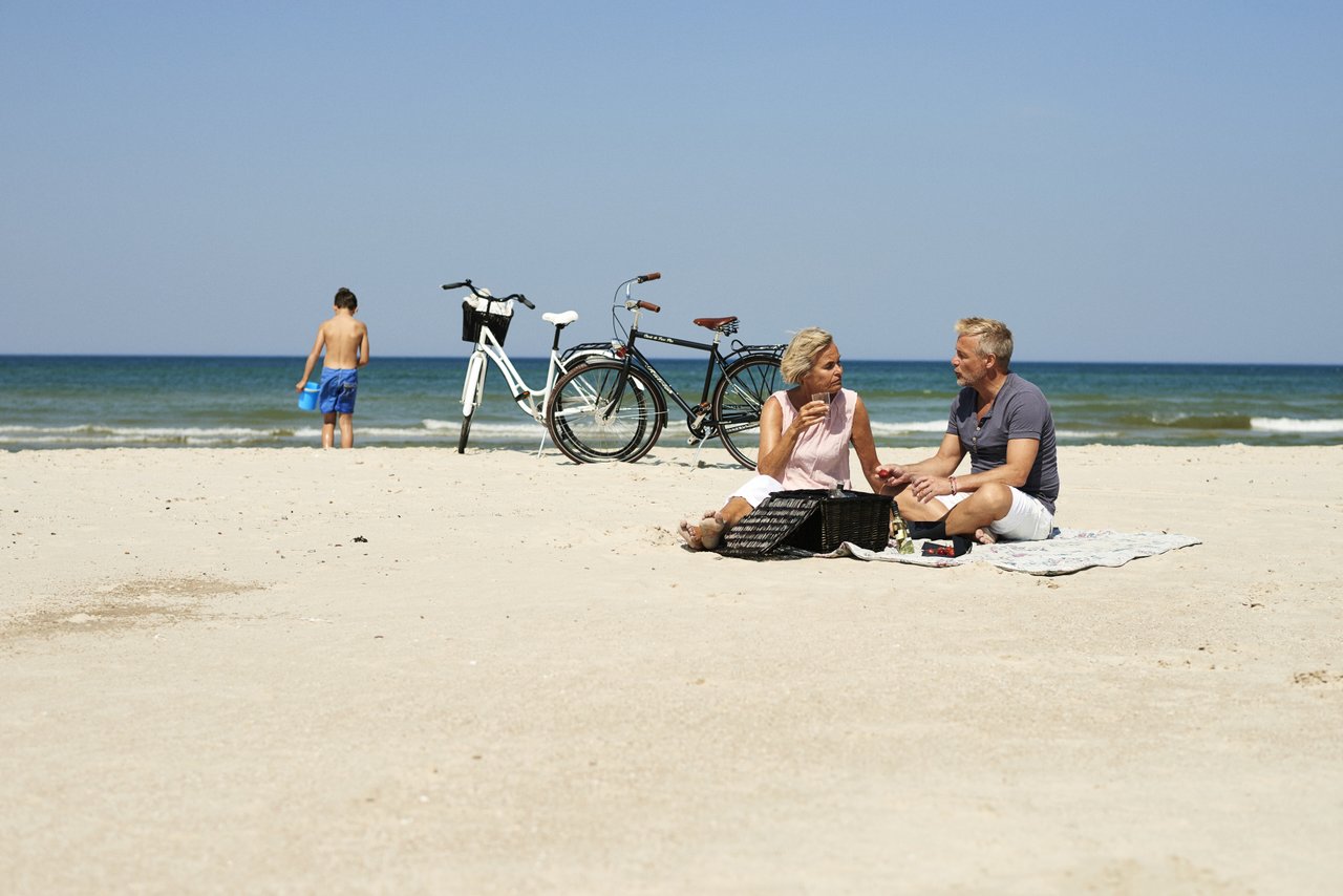 Picknick am Nordseestrand