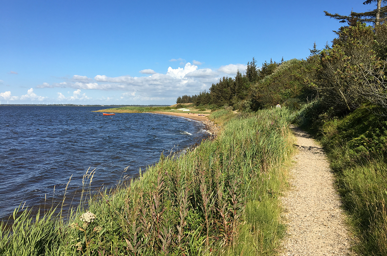 Radwege am Nissum Fjord