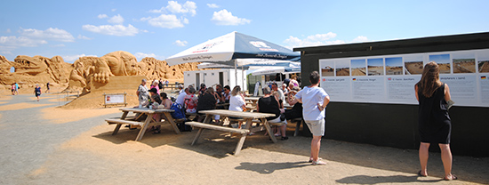 Sandskulpturenfestival in Sondervig 2019