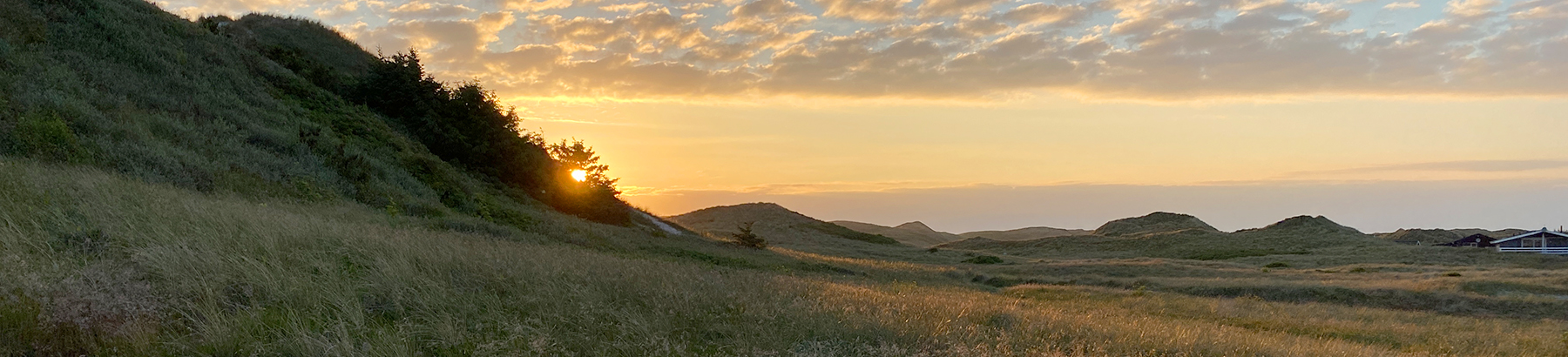 Sonnenuntergang in Haurvig