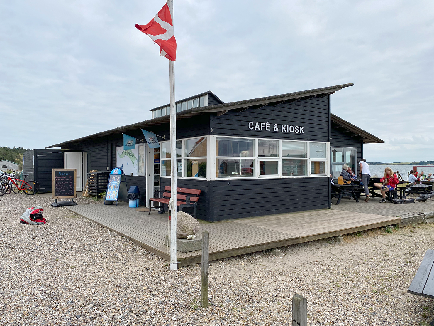 Hafen Cafe auf Venoe