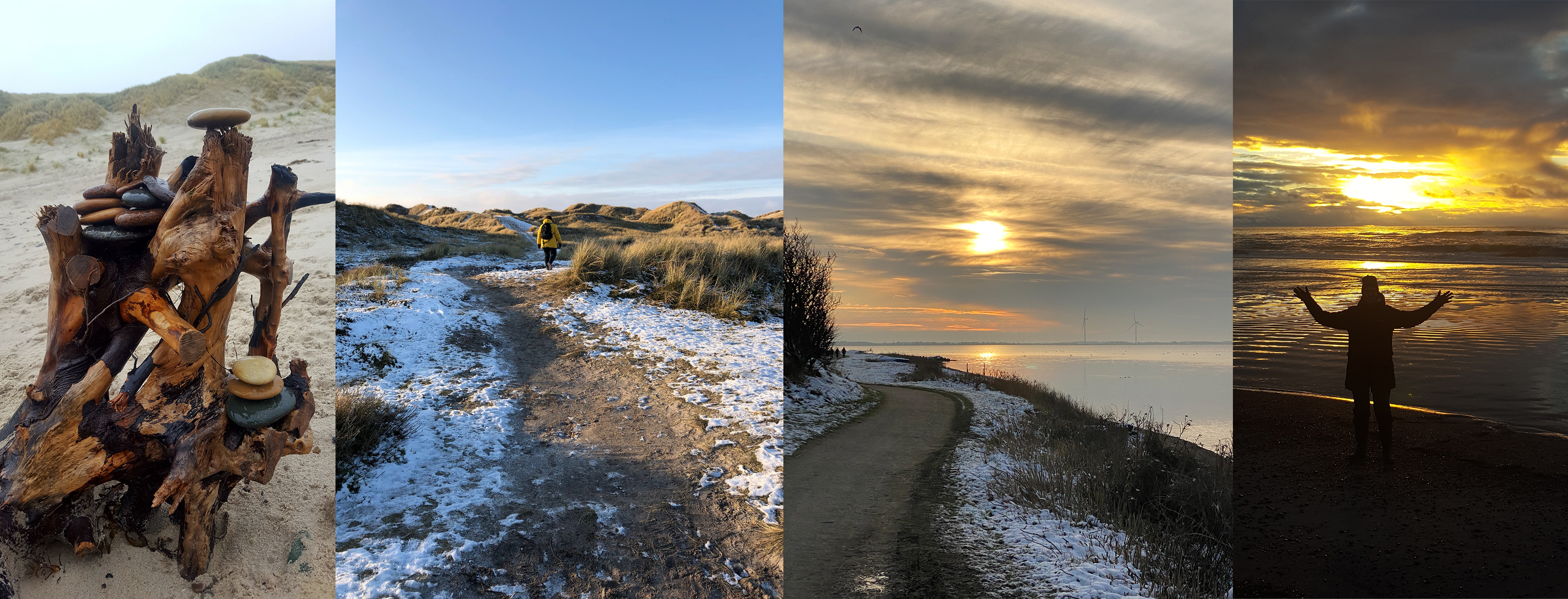 Wintereinbruch in Dänemark