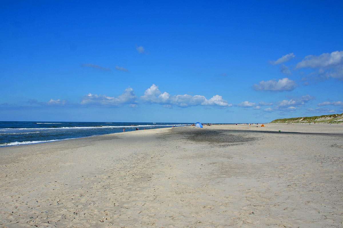 Nordseestrand in Bjerregård