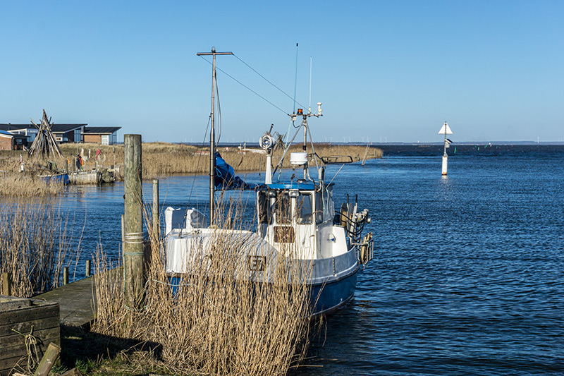 Fischerboot in Hvide Sande