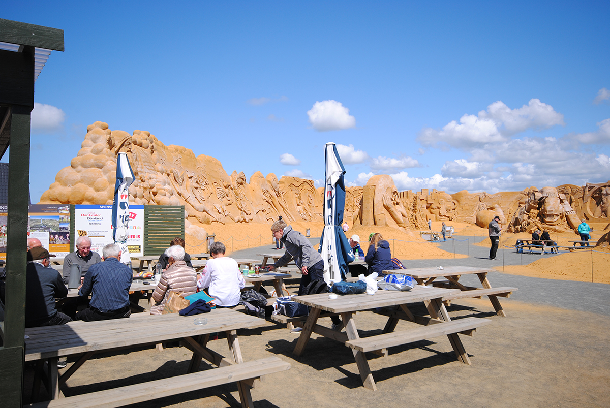 Sondervig Sandskulpturen 2019